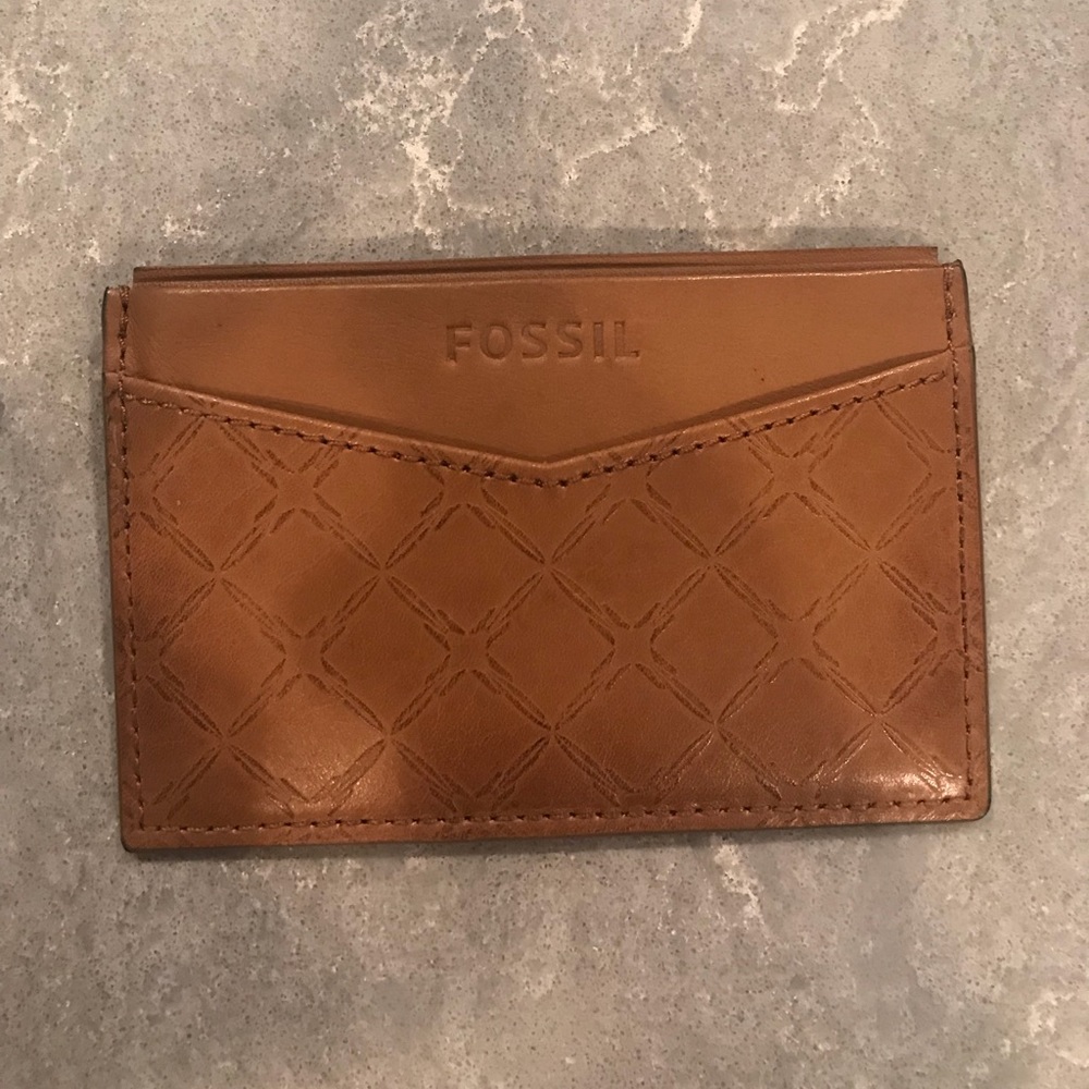 Fossil card holder